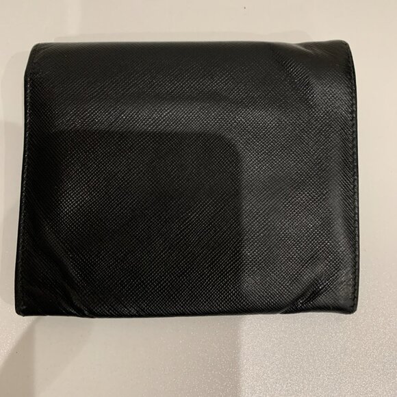 Prada Black Trifold Wallet sku#84810 (Gently used) - Picture 2 of 11